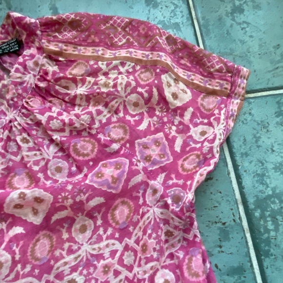 Vintage F.A. Chatta Boho Print Midi Skirt and Top - Picture 10 of 13